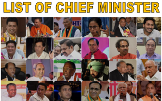 list of chief minister, indias chief minister, chief minister list, cm list, indias cm name list