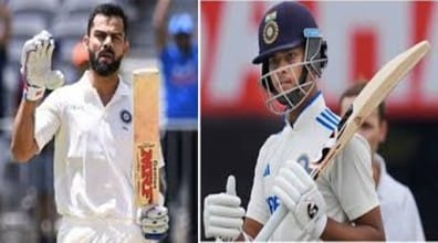 jaiswal an virat kohli century