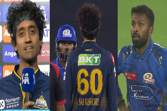 hardik pandya vs sai kishore : हार्दिक पांड्या और साईं किशोर के बीच मैदान में तना तनी दोनों के बीच हो सकता था झड़प 1 GT vs MI