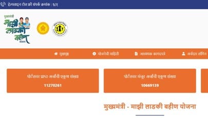 Ladli Behna Yojana Maharashtra 2025 Apply : महाराष्ट्र सरकार मुख्यमंत्री माझी लाडकी बहिन योजना के तहत अब महिला को ₹1500 मिलेगा कैसे करें आवेदन 1 Ladli Behna Yojana Maharashtra 2025 Website