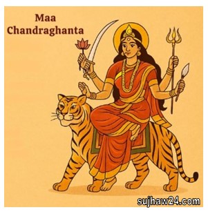 shardiya navaratri 2025 3rd day pooja : शारदीय नवरात्री का आज तीसरा दिन आज जाने माँ चन्द्रघंटा की पूजा अर्चना की विधि और मुहूर्त , मंत्र 1 शारदीय नवरात्री 2025 तीसरा दिन की पूजा