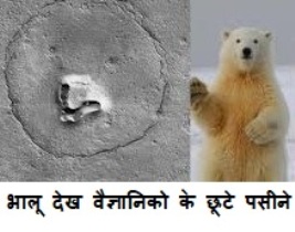 Mangal Grah : मंगल ग्रह पर भालू देख वैज्ञानिको के छूटे पसीने, NASA के मार्स आर्बिटर ने भेजी तस्वीर जानिए क्या कुछ सामने आया 1 Bear on Mars